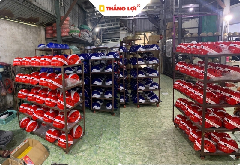 Vì sao Minh Long Agro lựa chọn Thắng Lợi làm đối tác sản xuất nón bảo hiểm?