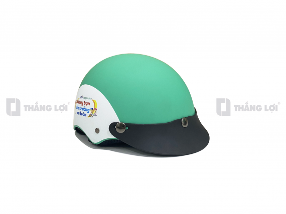 Nón bảo hiểm in logo Quỹ Hỗ trợ Giáo dục NTS Kaspersky