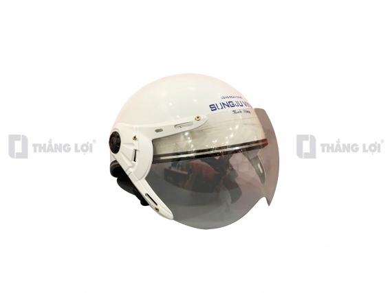 Nón bảo hiểm nửa đầu có kính Sung Ju Vina