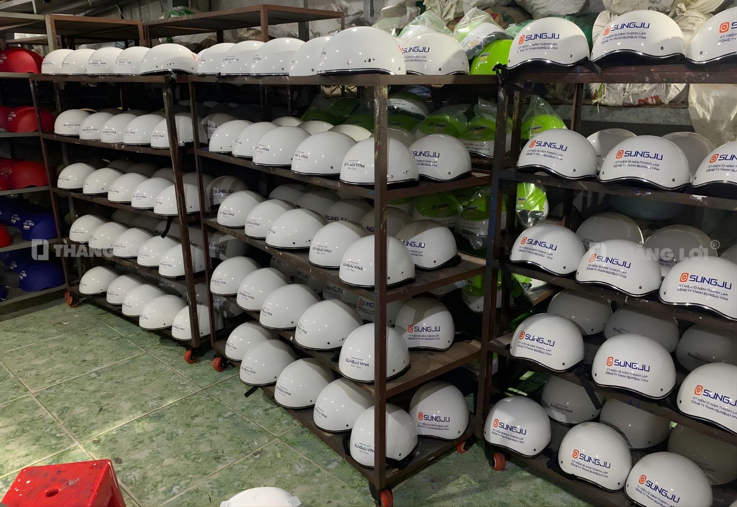 Vì sao CÔNG TY TNHH SUNG JU VINA lựa chọn Thắng Lợi làm đối tác sản xuất nón bảo hiểm?