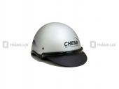 Nón bảo hiểm nửa đầu in logo thương hiệu Chemilens