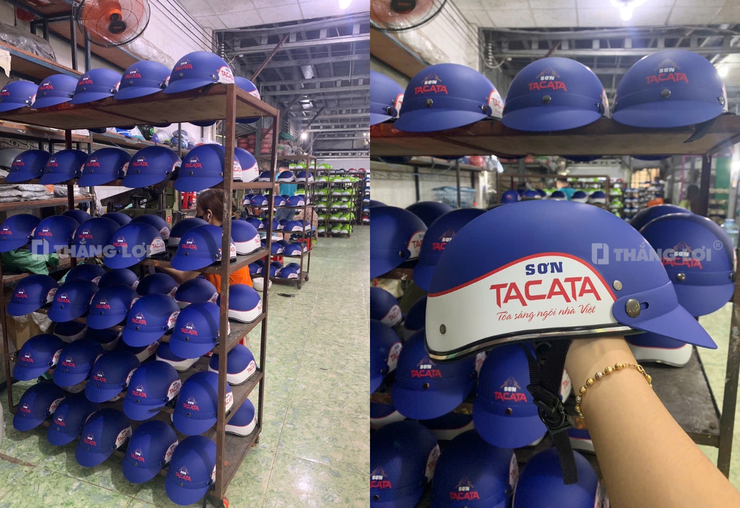 Tính năng nổi bật của Nón bảo hiểm nửa đầu không kính Sơn Tacata