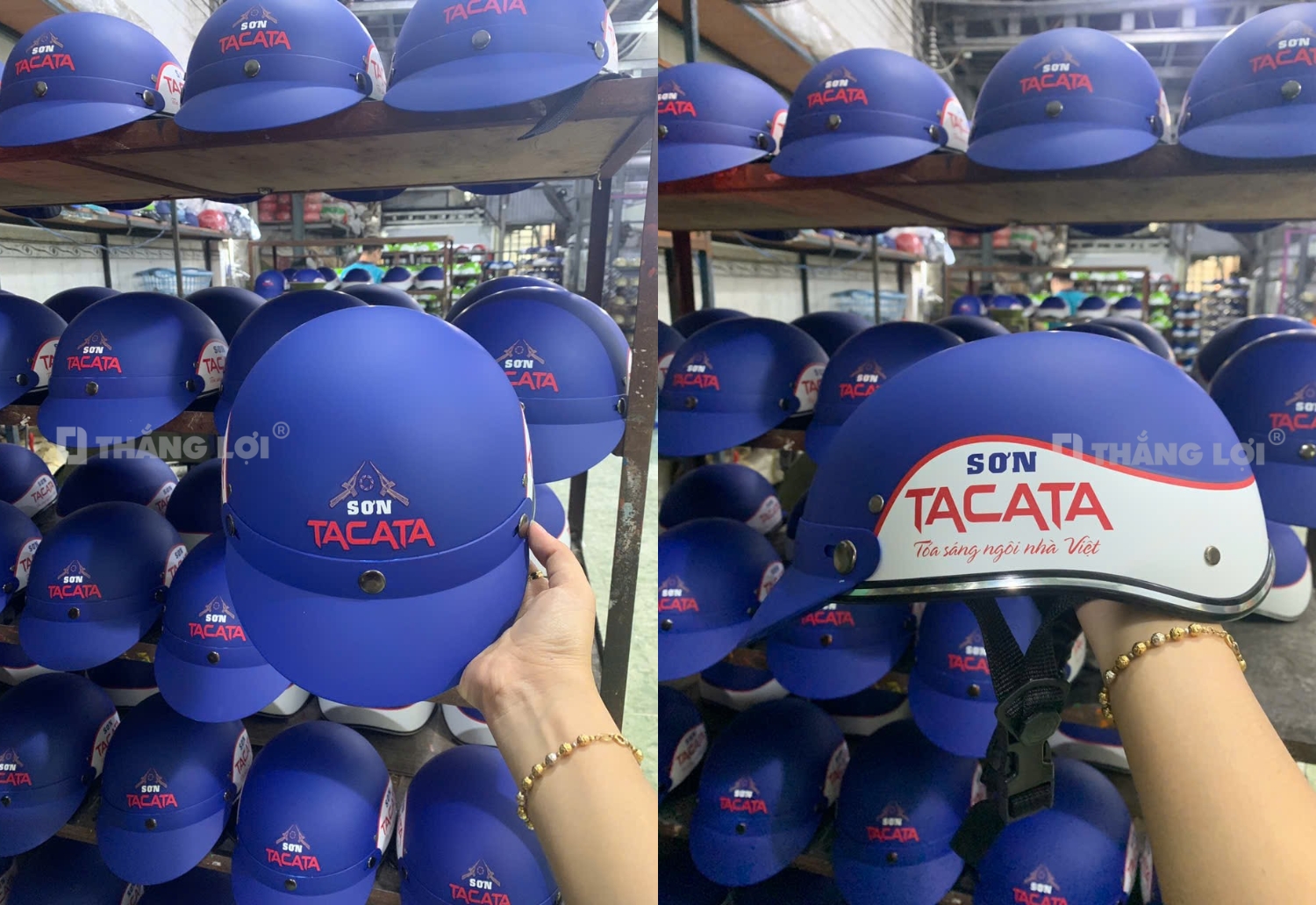 Vì sao VCI GROUP lựa chọn Thắng Lợi làm đối tác sản xuất nón bảo hiểm?