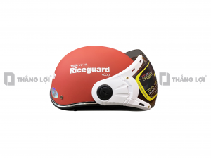 Nón bảo hiểm nửa đầu kính Minh Long