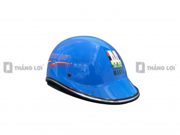 Nón Bảo Hiểm Nửa Đầu Martin Xanh