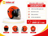 Nón bảo hiểm 3/4 đầu AHAMOVE