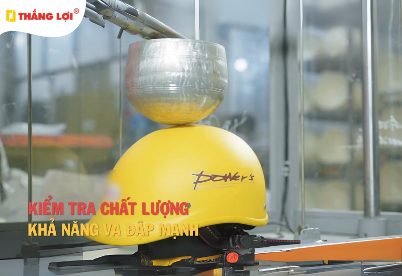 Kiếm tra chất lượng và độ an toàn của nón