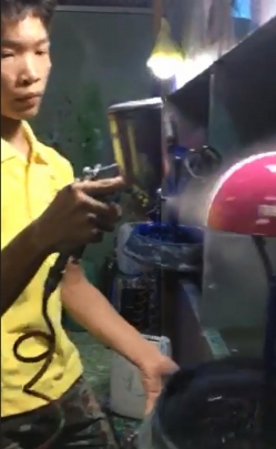 Bước 6: Sơn phủ Bước 6: Sơn phủ