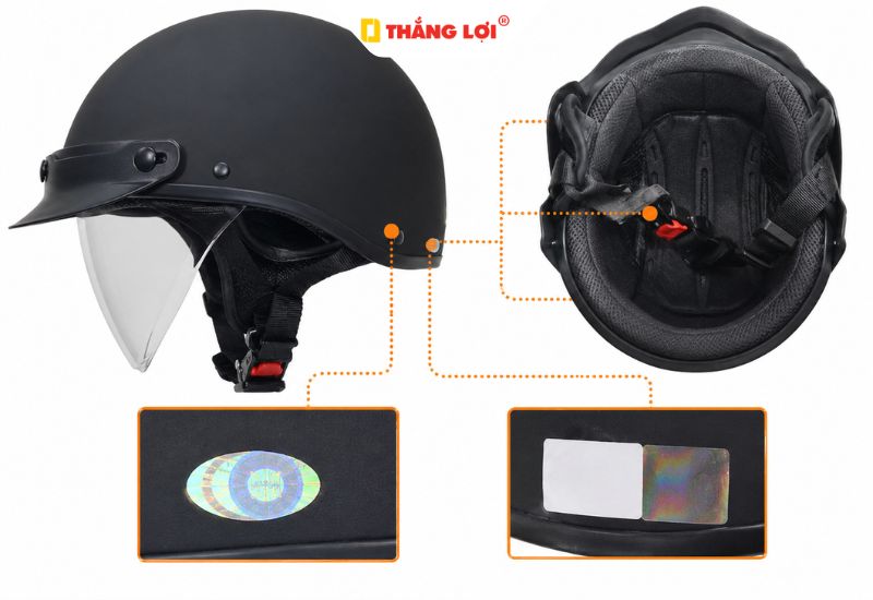 Dấu hiệu nhận biết chiếc mũ bảo hiểm đạt chuẩn chất lượng