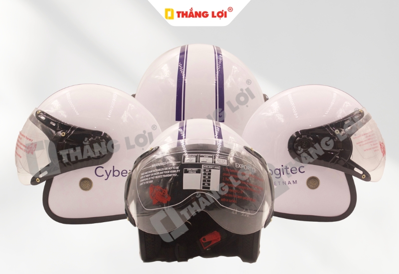 Nón bảo hiểm có kính Cyber Logitec