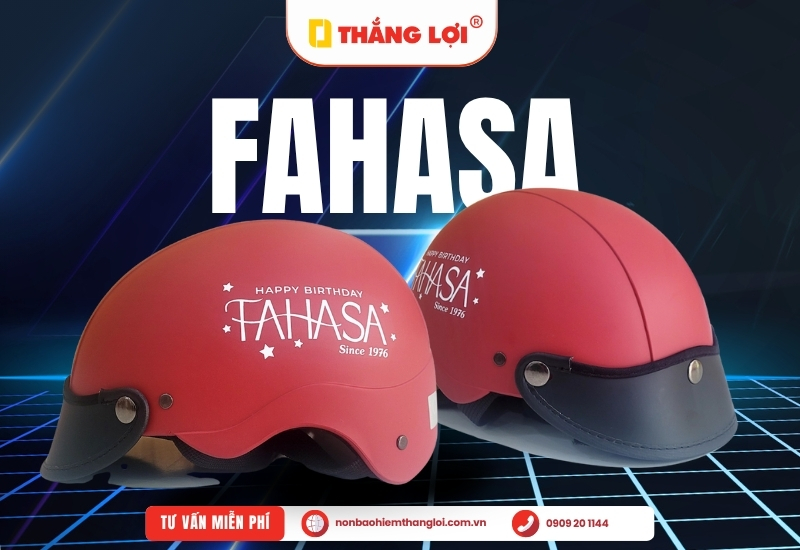 Sản xuất nón bảo hiểm quận 1 cho thương hiệu Fahasa