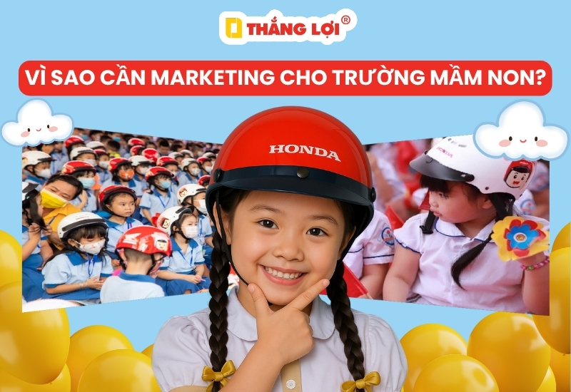 Vì sao cần marketing cho trường mầm non?