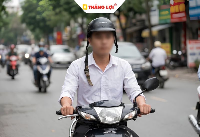 Các trường hợp miễn lỗi không cài quai mũ bảo hiểm theo luật