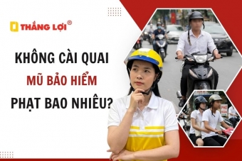 Không cài quai mũ bảo hiểm phạt bao nhiêu? Mức phạt mới nhất 2026