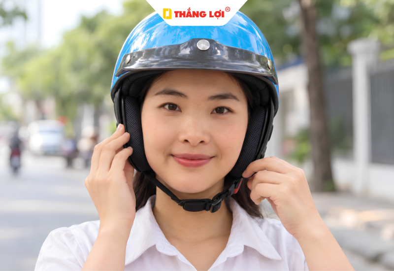 Lớp lót mũ bảo hiểm giúp nón ôm vừa và ổn định trên đầu