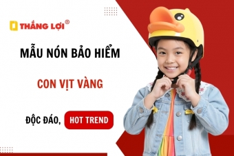 Mẫu nón bảo hiểm con vịt vàng Hot Trend làm quà tặng độc đáo