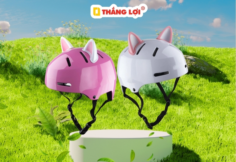Nón bảo hiểm đẹp cho nữ thể thao cá tính
