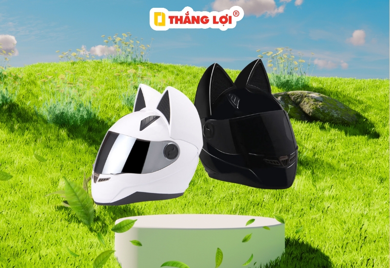 Nón bảo hiểm đẹp Fullface cho nữ độc lạ