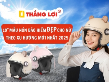19+ mẫu nón bảo hiểm ĐẸP cho nữ mới nhất 2025