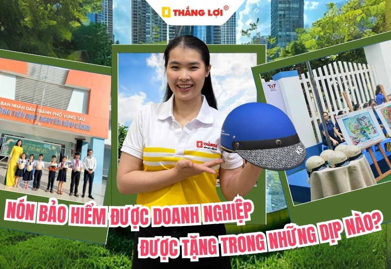Nón bảo hiểm được doanh nghiệp tặng trong những dịp nào?