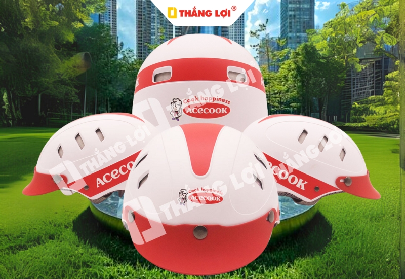 Nón bảo hiểm quà tặng Acecook