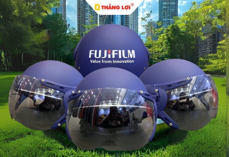 Nón bảo hiểm quà tặng Fujifilm