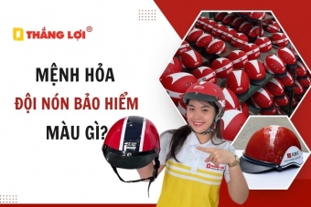 Mệnh Hỏa nên đội mũ bảo hiểm màu gì để hợp phong thủy mang lại may mắn