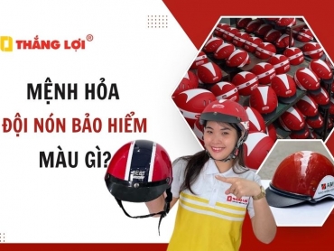 Mệnh Hỏa nên đội mũ bảo hiểm màu gì để hợp phong thủy mang lại may mắn