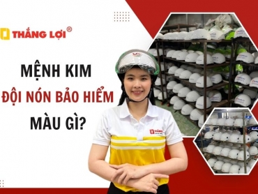 Mệnh Kim đội nón bảo hiểm màu gì để mang lại may mắn, hợp phong thủy