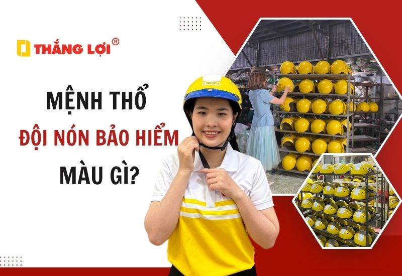 Mệnh Thổ nên đội mũ bảo hiểm màu gì hợp phong thủy, thu hút tài lộc 