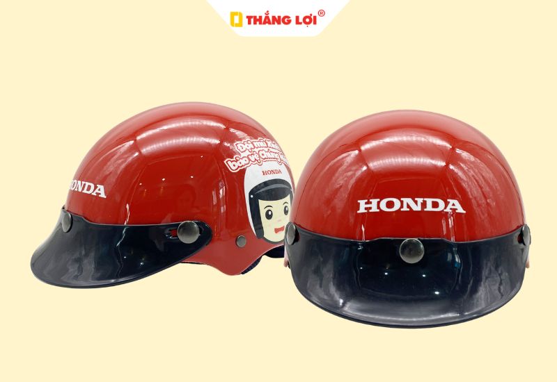 Mũ bảo hiểm màu đỏ tương sinh với người mệnh Thổ