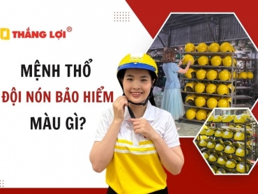 Mệnh Thổ nên đội mũ bảo hiểm màu gì hợp phong thủy, thu hút tài lộc 