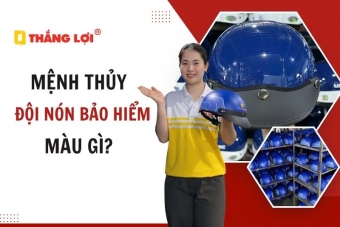 Mệnh Thủy đội nón bảo hiểm màu gì để thu hút tài lộc, bình an?