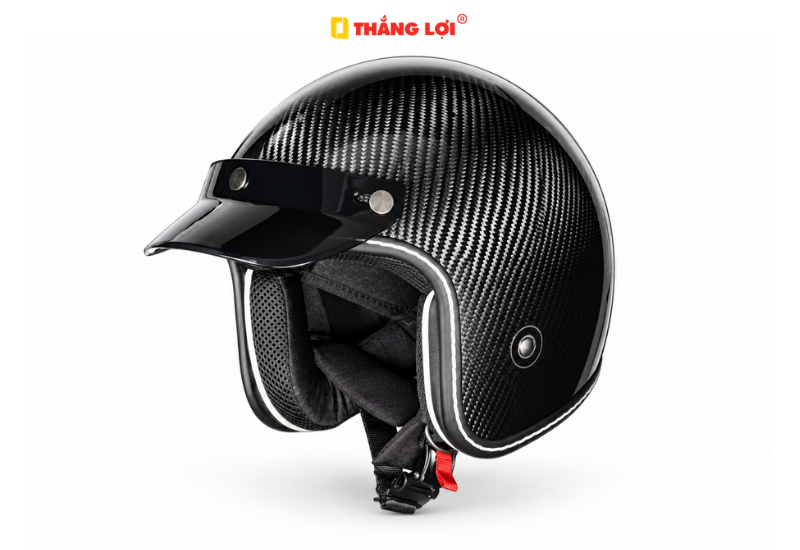 Mũ bảo hiểm carbon là gì và cấu tạo từ sợi carbon siêu nhẹ