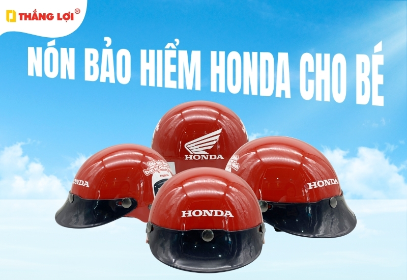 Nón bảo hiểm Honda chính hãng cho bé