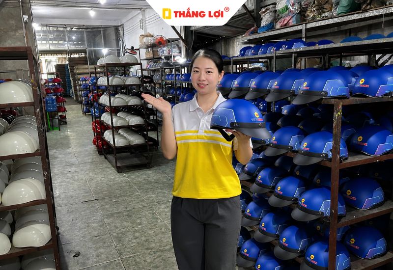 Thắng Lợi - Đơn vị sản xuất mũ bảo hiểm cho người đầu to