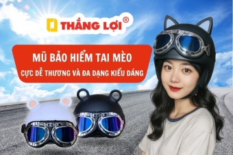 19+ mẫu mũ bảo hiểm tai mèo cực dễ thương và đa dạng kiểu dáng 