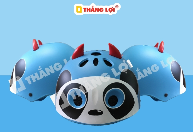 Mũ bảo hiểm hình gấu dễ thương cho bé