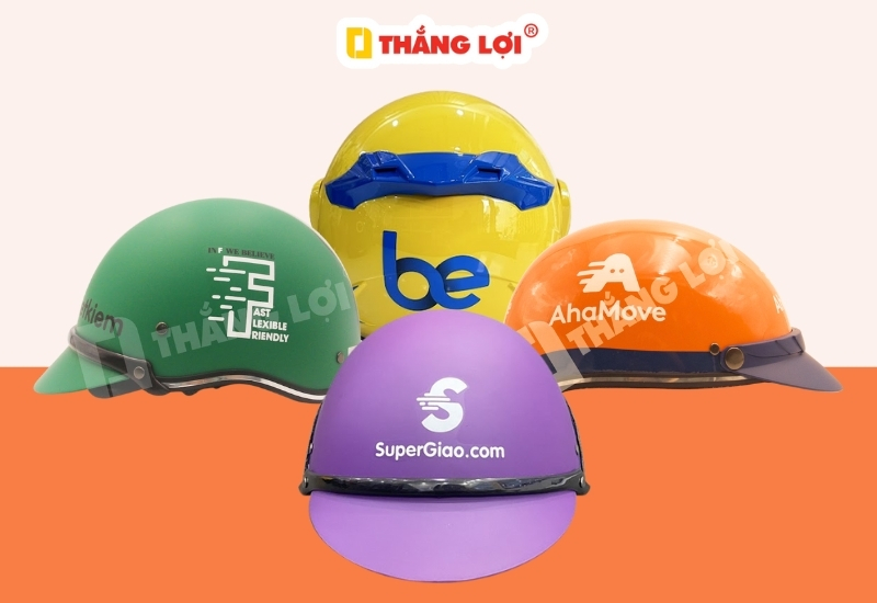 Nón bảo hiểm ngành giao hàng vận chuyển