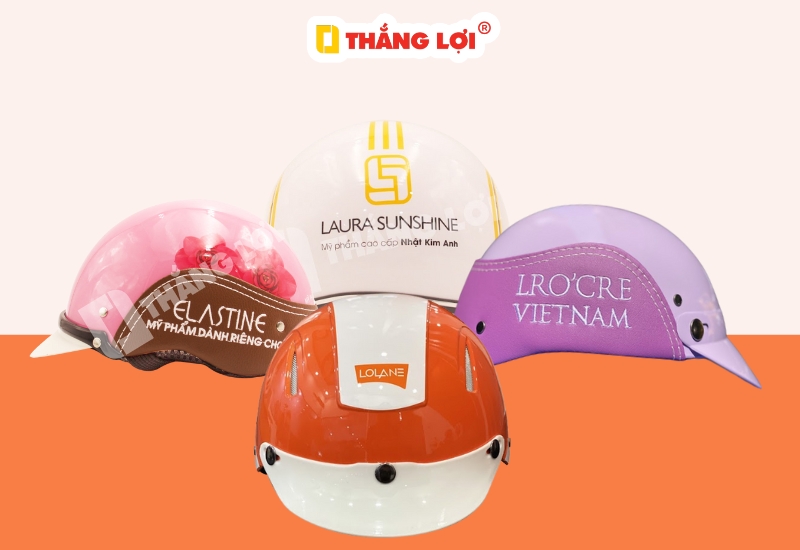 Nón bảo hiểm ngành mỹ phẩm làm đẹp