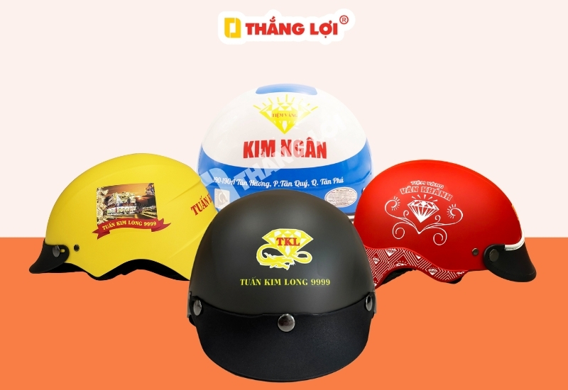 Nón bảo hiểm tiệm vàng đá quý
