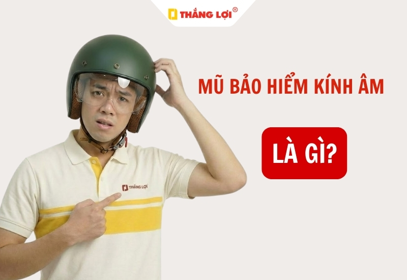 Nón bảo hiểm kính âm là gì