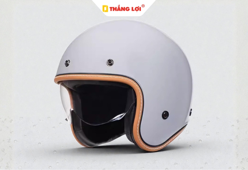 Nón bảo hiểm kính âm màu tím