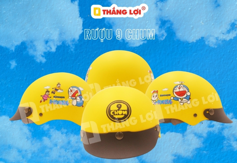 Nón bảo hiểm Rượu 9 Chum
