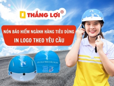 27+ mẫu nón bảo hiểm ngành hàng tiêu dùng in logo theo yêu cầu