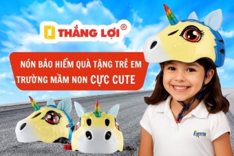 Mẫu nón bảo hiểm quà tặng cho trẻ em và trường mầm non