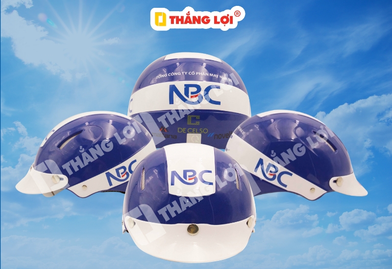 Mũ bảo hiểm công ty may nhà Bè NBC quận 7