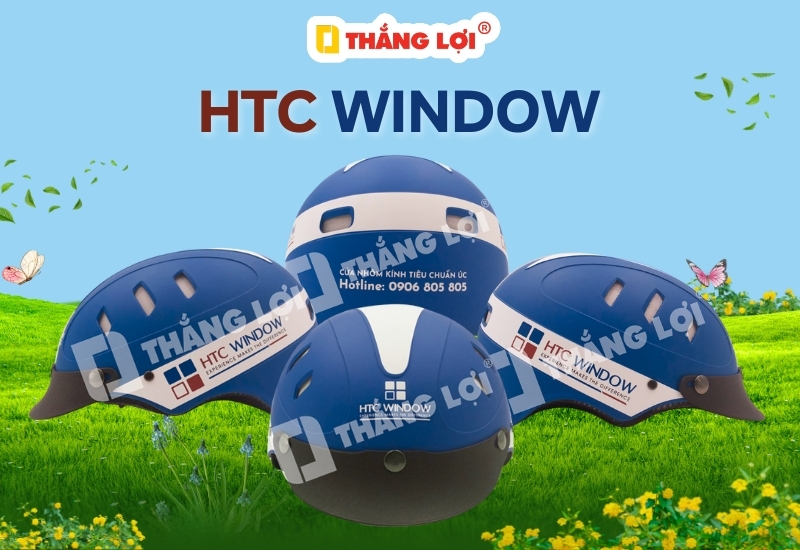 Mũ bảo hiểm cửa nhôm kính HTC Window