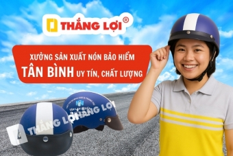 Xưởng sản xuất nón bảo hiểm quận Tân Bình chính hãng theo yêu cầu