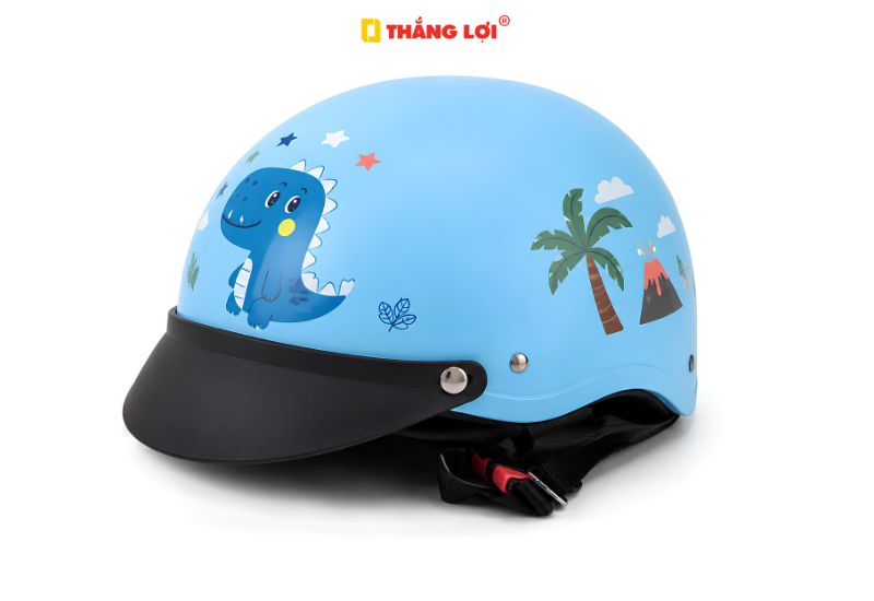 Mũ bảo hiểm trẻ em 6 đến 10 tuổi đạt chuẩn an toàn